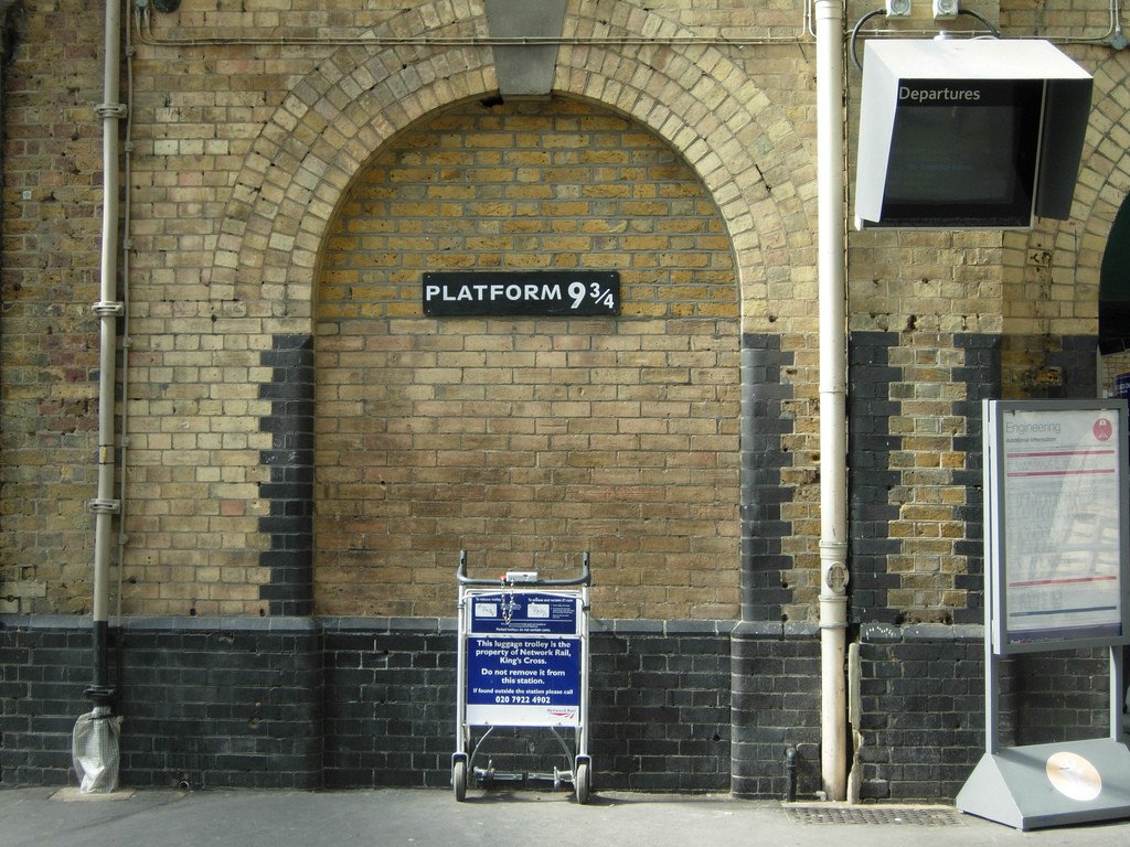 King's Cross Plataforma 9 3/4 